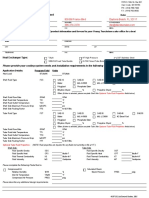 Heat Exchanger Application Data Sheet