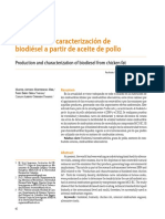 Dialnet ProduccionYCaracterizacionDeBiodieselAPartirDeAcei 4364514 PDF