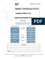 2019 - Laboratorio-02-DCS-Redes Ethernet TCPIP - Direccionamiento IP