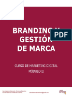 Branding y Gestión de Marca