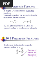 Calculus Chapter 10