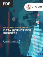 AGO25 PDE - Data Science For Business