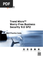 Trend Micro™ Worry-Free Business Security 9.0 SP2: Best Practice Guide