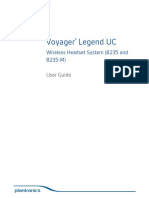 Voyager Legend UC: Wireless Headset System (B235 and B235-M)