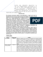 Devolución Del Isc de Los Combustibles