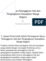 Pertemuan Keempat Bab 1 Penanganan Pelanggaran Hak Dan Pengingkaran Kewajiban Warga Negara