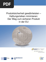 Der Weg Zum Sicheren Produkt in Der EU PDF