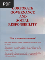 Corporate Governance AND Social Responsibility