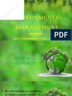 Introduction To Environmental Management