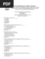 291 A-Financial Account