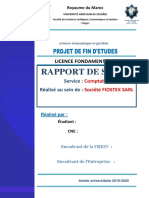 Rapport de Stage