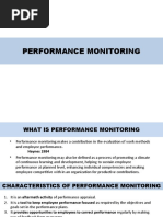 Performance MONITORING