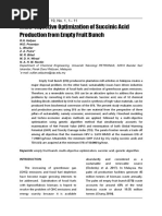 Multi-Objective Optimization of Succinic Acid Production From Empty Fruit Bunch