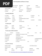 Phrasebank Linking Words Infosheet