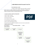 Evaluarea Unei Investiții Utilizând Metoda Discounted Cash-Flow