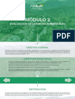 Modulo 2. Evaluación de Licencias Ambientales