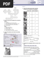 Extra Vocabulary: Extension Units 3 & 4