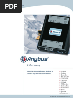 AnyBus X-Gateway Part No MM0002 PDF