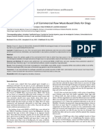 Forschen: Microbiological Analysis of Commercial Raw Meat-Based Diets For Dogs