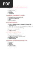 B) Corynebacteriun: 02-Genero Que No Pertenece A La Família Enterobacteriun