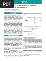 Sistemas Lineares e As Leis de Kirchhoff PDF