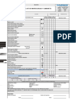 Check List Equipos Montacargas