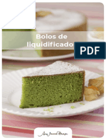 Ebook Bolos de Liquidificador