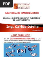 Indices de Mantenimiento Kpi-Auditorias PDF