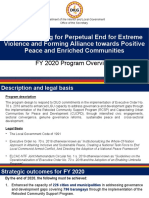 Communicating For Perpetual End For Extreme Violence and Forming Alliance Towards Positive Peace and Enriched Communities