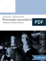 Personajes Secundarios (Historia de La Beat Generation) - Joyce Johnson