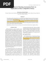 Application of Roy Theory To Practice