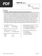 27 Legacy B1 - 1 Test 8A