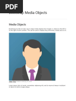 Bootstrap Media Objects