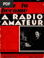 How To Become A Radio Amateur - 1932