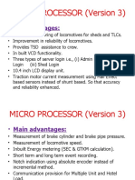 MICRO PROCESSOR (Version 3) : Main Advantages