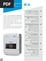 Azzurro - Single-Phase String Inverter: 3000TLM/3680TLM/4000TLM/4600TLM 5000TLM/6000TLM