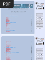 GEO II Matrices Simétricas y Ortogonales (Aznar, UGranada)