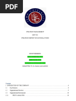 Strategic Management Report - National Foods