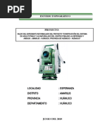 Informe Topografico