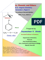 Alcohols, Phenols and Ethers