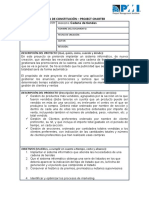 Acta de Constitucion Gestion de Proyectos TI