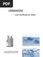 Urbanism - : Not Confined To Cities