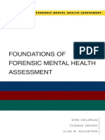 Foundations of Forensic Mental Health Assessment PDF