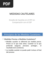 MEDIDAS CAUTELARES Diapositivas