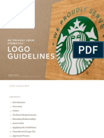 Logo Guidelines: We Proudly Serve Starbucks