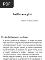 Análisis Marginal