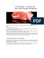 Acém No Churrasco - A Carne de Segunda Que Está Virando Tendência