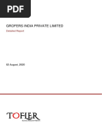 Grofers India Private Limited: Detailed Report