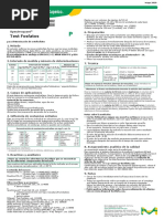 Test Fosfatos: Spectroquant