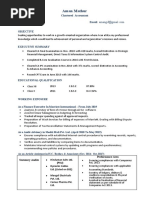 Aman Mathur: Statutory Audits (PSU) Ltd. (Listed On BSE) Performance Area